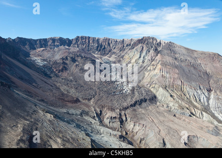 Immagine aerea del cratere a Monte St Helens Washington STATI UNITI D'AMERICA Foto Stock