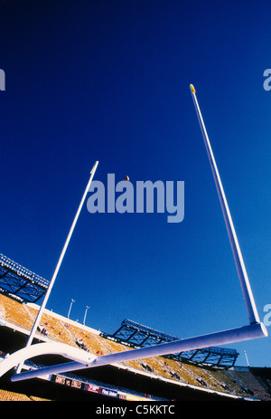 Campo pratica obiettivo, giganti vs AQUILE Foto Stock