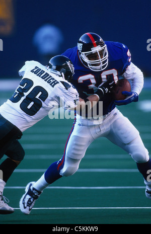 Modo con sfera, NY GIANTS vs aquile Foto Stock