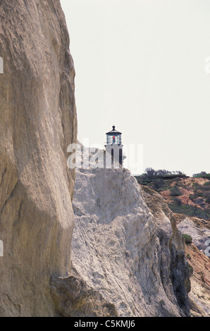 Gay luce di testa dalla spiaggia, MA Foto Stock