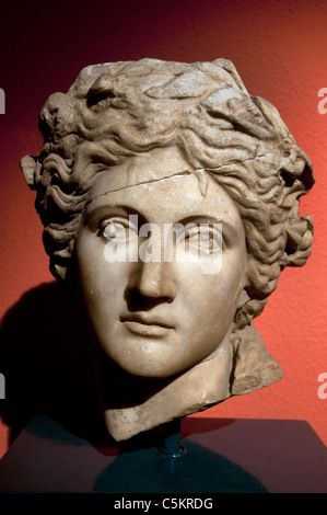 Apollo greco Grecia II cento BC Roman Perge Perge Turchia Foto Stock