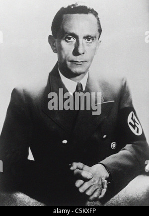 Joseph Goebbels di guerra tedesco il ministro della Propaganda dagli archivi di stampa Ritratto Service Foto Stock