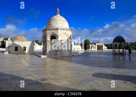 Moschea Al Aqsa (XI secolo), Gerusalemme, Israele Foto Stock