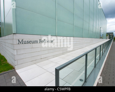 Nuovo edificio presso il Museo Folkwang di Essen Germania disegnato da David Chipperfield architetto Foto Stock