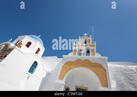 Megalochori,Santorini, Grecia Foto Stock