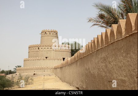 Antico forte di Al Ain, emirato Abu Dhabi, Emirati Arabi Uniti Foto Stock