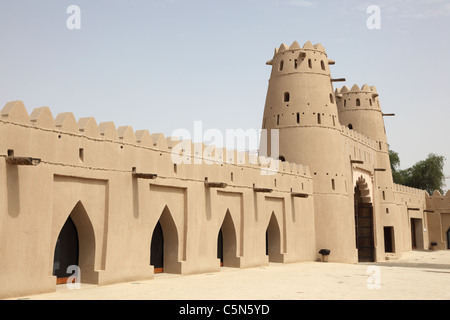 Antico forte di Al Ain, emirato Abu Dhabi, Emirati Arabi Uniti Foto Stock