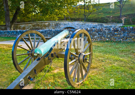 Burnside's Bridge è un punto di riferimento sulla Antietam National Battlefield vicino Sharpsburg, Maryland. Foto Stock