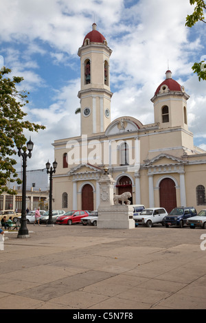 Cuba, Cienfuegos. Cattedrale de La Purisima Concepcion, 1833-69. Foto Stock