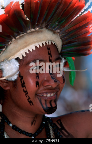 Impressioni di "Ohiri": Moale Festival, Port Moresby, Papua Nuova Guinea Foto Stock