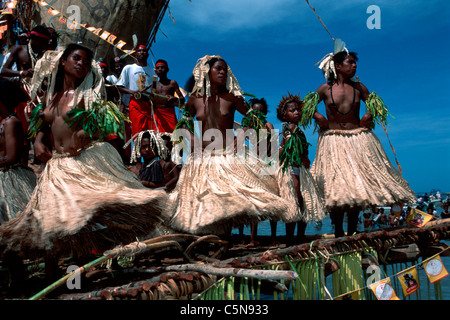 Impressioni di "Ohiri": Moale Festival, Port Moresby, Papua Nuova Guinea Foto Stock