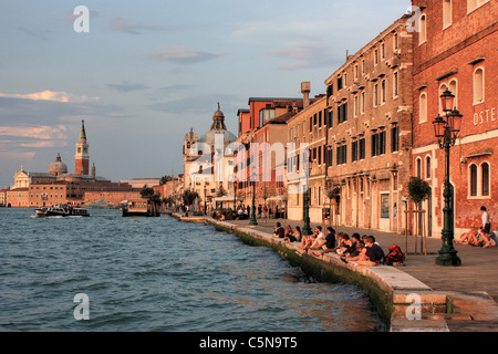 Ostello di Venezia (Ostello della gioventù), Isola della Giudecca Foto Stock