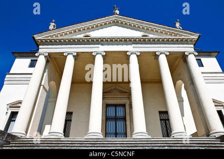 L'Italia,Veneto, Vicenza, l'atrio di Villa La Rotonda (Villa Capra Almerigo), l'architetto Andrea Palladio. Foto Stock