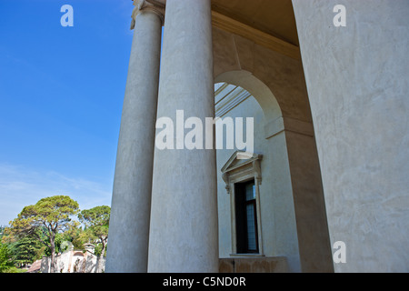 L'Italia,Veneto, Vicenza, dettaglio di Villa La Rotonda (Villa Capra Almerigo), l'architetto Andrea Palladio. Foto Stock