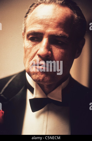 MARLON BRANDO, il padrino, 1972 Foto stock - Alamy