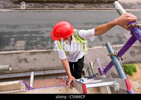 Regno Unito installazione solare Foto Stock