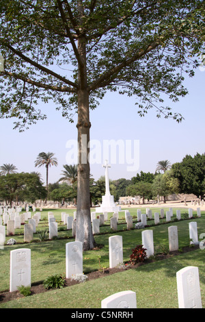 Il cimitero del commonwealth ,Cairo Foto Stock