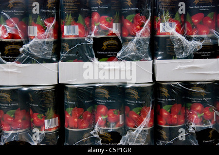 Tradizionali di conserve di ortaggi. La Rioja. Spagna. Foto Stock
