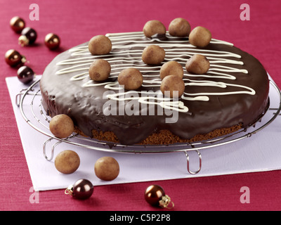 Patate torta di mandorle Foto Stock