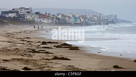 Spiaggia di campo di confine del Parco Statale Foto Stock