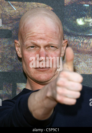 DEREK MEARS luogo del pianeta delle scimmie. LOS ANGELES PREMIERE HOLLYWOOD Los Angeles California USA 28 Luglio 2011 Foto Stock