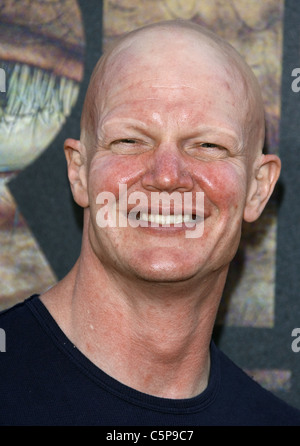 DEREK MEARS luogo del pianeta delle scimmie. LOS ANGELES PREMIERE HOLLYWOOD Los Angeles California USA 28 Luglio 2011 Foto Stock