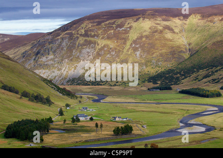 Findhorn Valley, Highlands scozzesi, REGNO UNITO Foto Stock