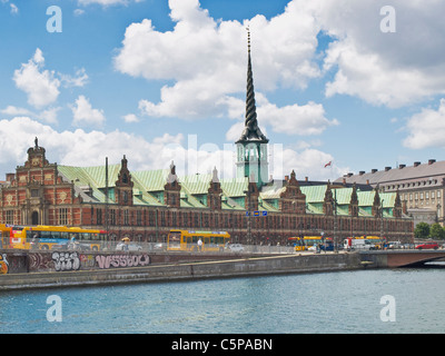 Alte Börse Kopenhagen | ex edificio dello Stock Exchange, Copenaghen Foto Stock