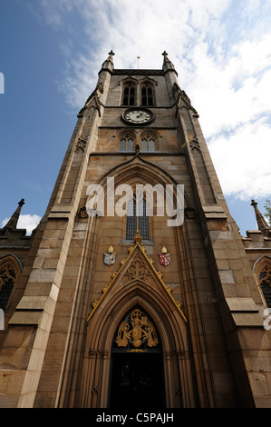 Blackburn torre della cattedrale Foto Stock