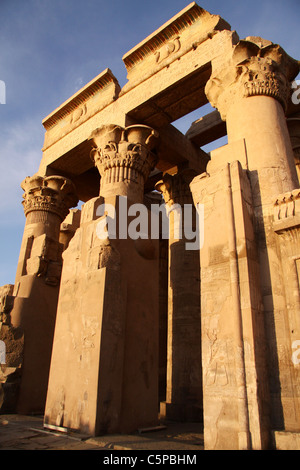 Kom Ombo tempio sud dell'Egitto Foto Stock