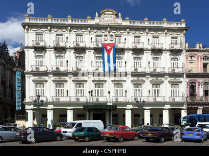 L'Hotel Inglaterra, Havana, Cuba Foto Stock