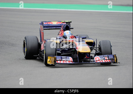 Jaime Alguersuari (ESP), Toro Rosso durante il tedesco di Formula One Grand Prix al Nuerburgring Foto Stock