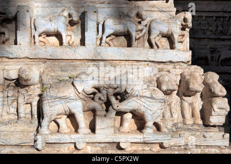 Tempio Jagdish (1651), Udaipur, India Foto Stock