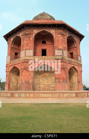 Purana Qila (Old Fort), Sher Mandal (1538-1545), Delhi, India Foto Stock