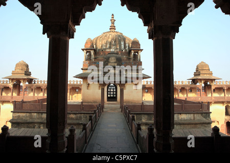 Govind Mandir Palace (1620), Datia, India Foto Stock