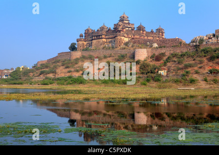 Govind Mandir Palace (1620), Datia, India Foto Stock