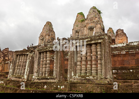 Prasat Pre Rup (girare il corpo), Angkor, Sito Patrimonio Mondiale dell'UNESCO, Siem Reap, Cambogia, sud-est asiatico Foto Stock