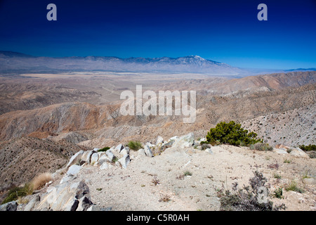 Vista tasti, Joshua Tree National Park, California, Stati Uniti d'America Foto Stock