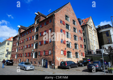 Edificio del XVI secolo, Copenhagen, Danimarca Foto Stock