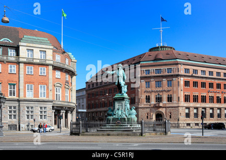 Edificio dei primi del XX secolo. Copenaghen, Danimarca Foto Stock