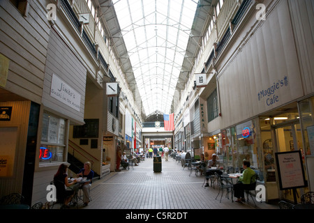 Il porticato coperto shopping arcade Nashville Tennessee USA Foto Stock