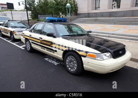 Tennessee State trooper auto di pattuglia Nashville Tennessee USA Foto Stock