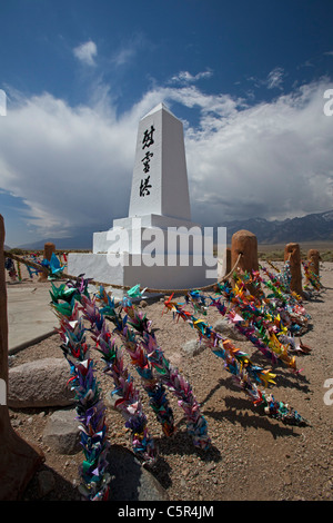 La II Guerra Mondiale il giapponese internamento Camp Foto Stock