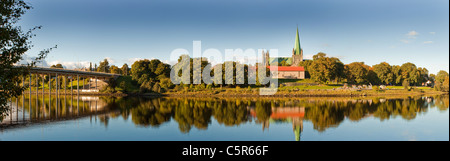 Nidarosdomen, Norvegia. Foto Stock
