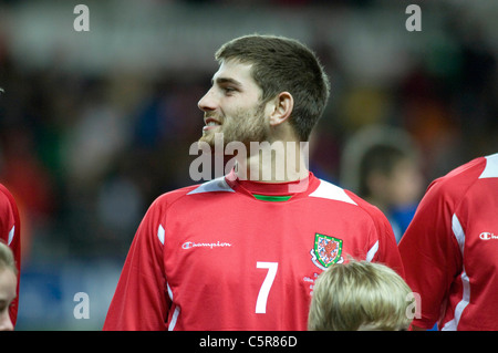 Sheffield United e gallese calciatore internazionale Ched Evans. Foto Stock