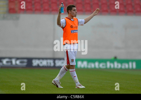Sheffield United e gallese calciatore internazionale Ched Evans. Foto Stock