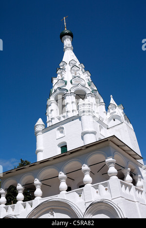 Chiesa della Natività torre campanaria, (1699s), Yaroslavl, Yaroslavl Regione, Russia Foto Stock