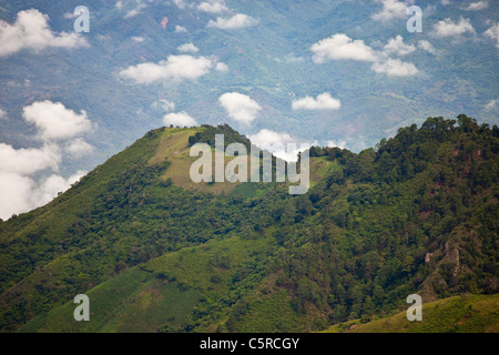 Montagne, Canton Las Pilas, San Ignacio, Chaltenango, Foto Stock