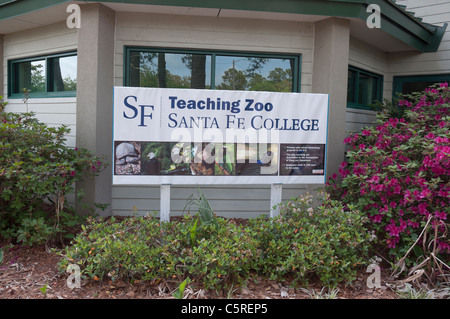 Santa Fe College insegnamento Zoo Gainesville Florida. Foto Stock