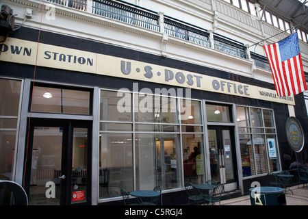 Noi post office in arcade Nashville Tennessee USA Foto Stock